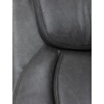 Kancelářské křeslo, houpací mechanismus, šedá ekokůže, KA-F1385 GREY