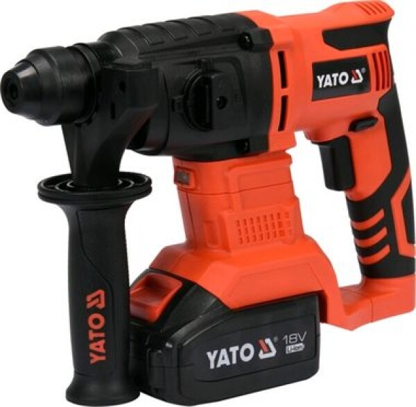 YATO YT-82770 / Aku Kombinované vrtací kladivo / SDS + / 0 - 4800 úderů-min / 2J / 18V / 3A (YT-82770)