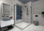 Zrcadlo se senzorem SAT Feel 60x80 cm černá SATZFEEL6080CE SATZFEEL6080CE