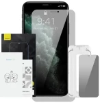 Baseus SGJC110602 Crystal Privacy Tvrzené sklo 0.3 mm pro Apple iPhone X/XS (SGJC110602)