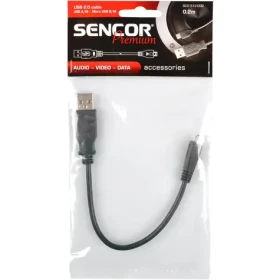 SENCOR SCO 512-002 kabel USB A samec - B samec 0.2 m (8590669152186)