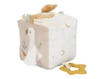 Little Dutch Kostka textilní s aktivitami Newborn Naturals / od 0 měsíců (8409LD)
