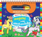 Magické vodní omalovánky- jednorožci