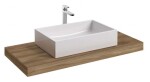 RAVAK - Moon/Formy Deska pod umyvadlo I, 100x55x7 cm - barva dub X000000843