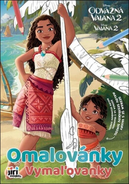 Vaiana 2 - Omalovánky A4