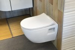 SAPHO - PAULA závěsná WC mísa, 35,5x50cm, bílá TP325