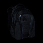 Studentský batohový 3-dílný set Bagmaster BAG 25 A ŠEDÝ (batoh,pouzdro)