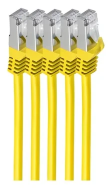 Shiverpeaks Cat7 S/FTP 1m žlutá / Patch kabel / RJ-45 / LSZH (BS75511-Y-SET5)