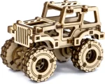 WOODEN CITY 3D Dřevěné puzzle Superfast Monster Truck č.1