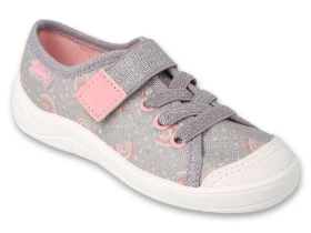 BEFADO 351Y031 dívčí tenisky TIM šedé duhy 35 351Y031_35