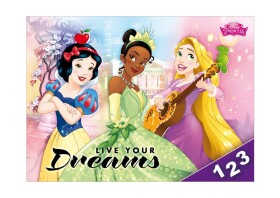 MFP MFP, 8020831, desky na číslice, Disney Princess, 1 ks