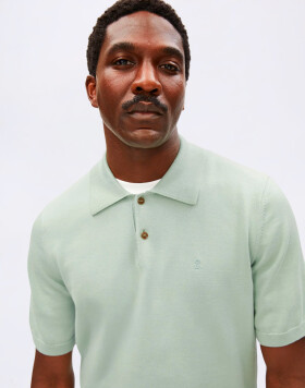 Armedangels Shortsleeve Knit Poloshirt foam XL