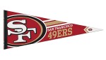 Wincraft Vlajka San Francisco 49ers NFL Premium Pennannt