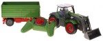 Mamido Traktor s vlečkou na dálkové ovládání R/C zelený