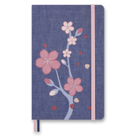 Zápisník Moleskine Sakura - L, čistý