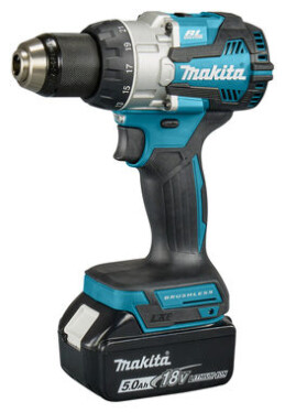 Makita DHP489RTJ / Aku Příklepový vrtačka / 18V / Li-ion / 1800 ot-min / 5.0 Ah (DHP489RTJ)