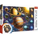 Trefl Spiral Puzzle Sluneční soustava /1040 dílků - TOMI