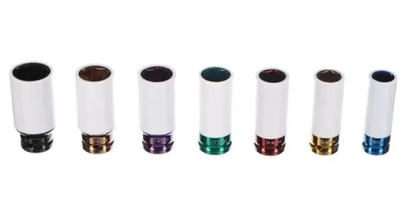 SIXTOL MECHANIC IMPACT 4 / Rázové hlavice / 1/2" / 7ks (SX1271)