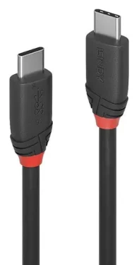 Lindy USB-C - USB-C černá / Kabel / USB 3.2 / 10 Gbit/s / 1 m (36906)