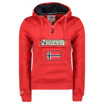 Geografické Norsko Gymclass DB 054 M WW2485H/GN-Red mikina XL