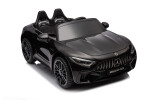 Mamido Elektrické autíčko Mercedes AMG SL63 4x200W 24V černé EVA, ECO kůže