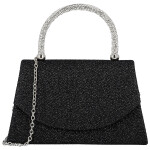 Luxusní dámská plesová kabelka Michelle Moon Enixa, černá