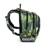 Školní batohový 3-dílný set Bagmaster ALFA 25 B STÍHAČKA (batoh,penál,sáček na cvičky)