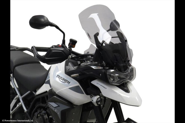 Triumph Tiger 900 20-25, Tiger 900 GT 20-25, Tiger 900 Rally 20-25, Tiger 850 Sport 21-25 Turistické plexi Powerbronze 515mm