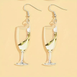Dovoz Náušnice bílé víno