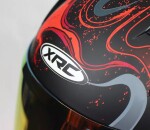 Helma na moto Xrc Illustrator matt - XL / černá