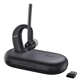 Yealink BH71 Pro černá / Bezdrátová mono sluchátka s mikrofonem / Bluetooth 5.2 / nabíjecí pouzdro / výdrž 10 h (BH71ProUSB-C/A)