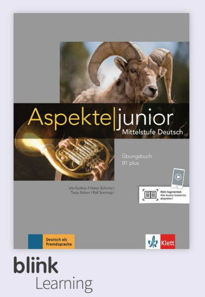 Aspekte junior B1+ – Digitale BlinkLearning – Übungsbuch – Lernende (14 měsíců)