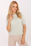 Svetr s krátkým rukávem model 216753 Factory Price S/M