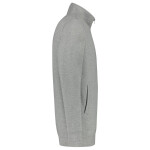 Sweat Jacket Washable 60 °C mikina unisex grey melange 2XL