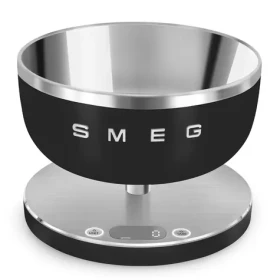 Smeg Collezione KSC01BLMWW černá / Kuchyňská váha / do 5 kg / mísa 1,8 l / LED displej (KSC01BLMWW)