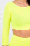 Dámský set 9084 Neon žlutá - K-Fashion UNI neon žlutá