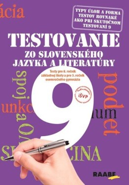 Testovanie zo slovenského jazyka literatúry Testy pre 8.ročník základnej