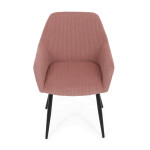 Jídelní židle, růžová, manšestrová látka, DCH-V4009 PINK6
