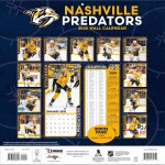 JF Turner Kalendář Nashville Predators 2025 Wall Calendar