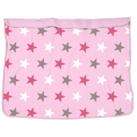 Dooky Blanket deka 70x85 cm - Baby Pink/Pink Stars