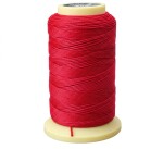 Polyesterová šňůra - červená - ∅ 0,8 mm Množství: 10 m