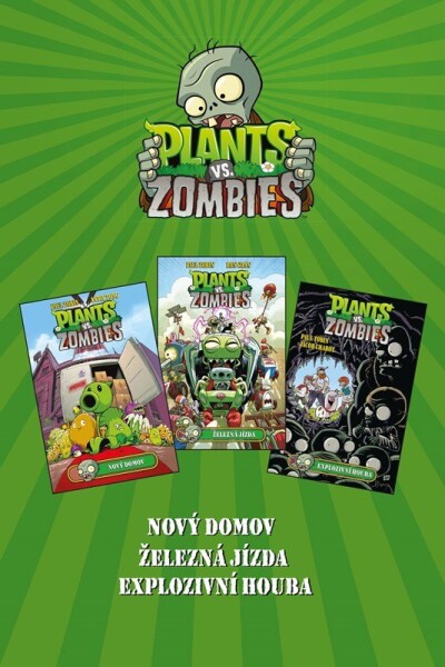 Plants vs. Zombies BOX zelený