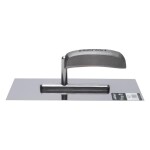 Hladítko nerezové, 280 x 130 mm, hladké, dřevěná rukojeť, STALCO PERFECT