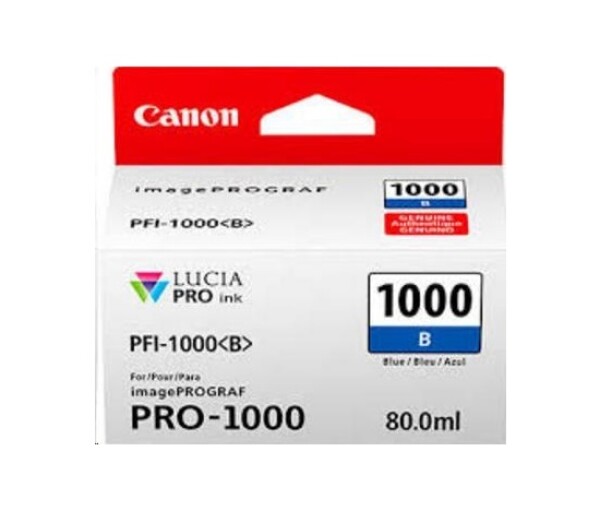 Canon CARTRIDGE PFI-1000B modrá pro ImagePROGRAF PRO-1000 (545 str.) EDF_1002569