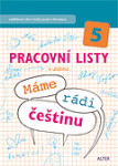 Pracovní listy učebnici Máme rádi češtinu