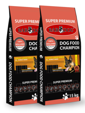 BARDOG ADULT Large &amp; Breed 26/16 kuřecí maso pro velká plemena 30kg