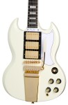 Epiphone 1963 Les Paul SG Custom Maestro Vibrola Classic White
