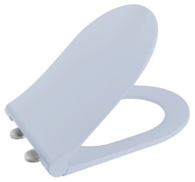 SAPHO - BRILLA WC sedátko, SLIM, Soft Close, světlá modrá mat 100787-107
