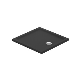 CERSANIT - Sprchová vanička čtvercová TAKO 80x4 černá mat S204-038