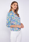 Monnari Halenky Vzorovaná bavlněná košile Multicolor 36
